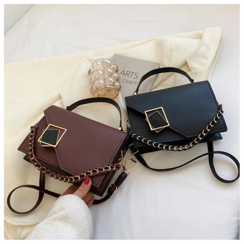 Women's Handbag Luxury Designer Retro Armpit Shoulder Bag Chain Messenger Flap Girl Fashion Crossbody Rhombus Small Square Bags